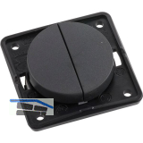 BERKER Integro Flow/Pure Serienschalter anthrazit matt