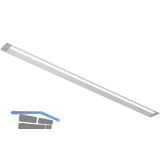 ELEKTRA Einbauleuchte LD8010 EF Dimm. 535mm, 9,5 W, 4000K neutralwei�, Aluminium