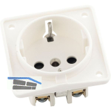 BERKER Integro Schuko-Steckdose mit erh�htem Ber�hrungsschutz, polarwei� matt
