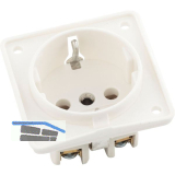 BERKER Integro Schuko-Steckdose, polarwei� matt