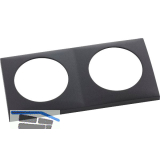 BERKER Integro Flow Rahmen 2-fach anthrazit matt