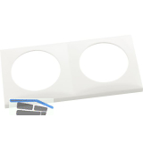 BERKER Integro Flow Rahmen 2-fach polarwei� gl�nzend