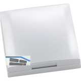 BERKER Integro Flow/Pure Rahmen 1-fach mit Klappdeckel chrom matt lackiert