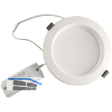 MCLED Einbauleuchte Faro IP44 10W 3000K � 113mm wei�