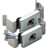 ELEKTRA Befestigungsclip magnetisch zu Leuchte LD 8021 A f�r horizontale Montage