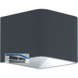 EGLO Wandleuchte Doninni 6W, IP44, 3000K warmwei�, anthrazit