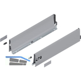 BLUM TANDEMBOX antaro SET H�he K, BLUMOTION M, 65kg, NL 550, grau RAL 9006