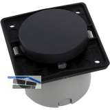 BERKER Integro Ausschalter vorkonfektioniert anthrazit matt ohne Rahmen