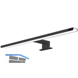 DOMUS LINE Spiegelleuchte Aalto 500mm 8W 3000 K warmwei� schwarz matt 230 V