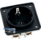 BERKER Integro Schuko-Steckdose, schwarz matt