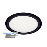 ELEKTRA Einbauleuchte 8001B-58, warmwei�, � 62 mm, schwarz