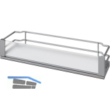 VS SUB Side Ablage-Set Artline 90� KB 200 mm Silber/Wei�/Glas satiniert