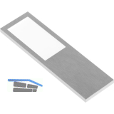 L&S Unterbauleuchte Lucky 5, Edelstahl Effekt