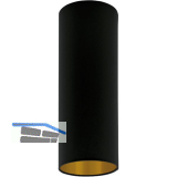 EGLO Schirm Pasteri Pro � 150 H 400 mm Textil schwarz/gold