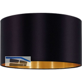EGLO Schirm Pasteri Pro � 380 mm Textil schwarz/gold