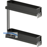 VS SUB Slim Unterschrankauszug Planero KB 150 mm Lava