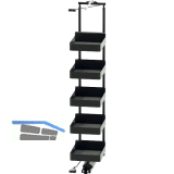 VS TAL Gate Hochschrankauszug Set Planero 1950 - 2140 mm KB 450 mm Lava