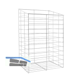 VS Allzweckkorb schr�g quermaschig 350 x 480/550 x 280 mm Stahldraht