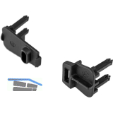 EVOline Express Zugentlastung mit Handverriegelung, schwarz