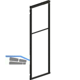 VS TAL Larder Rohrrahmen Set KB 300/EH 1450 - 1700 mm Lava