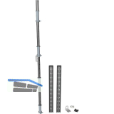 KESSEB�HMER Le Mans II Achsrohr 1250 mm Anthrazit