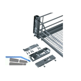 VS SUB Basket Frontbefestigung Silber
