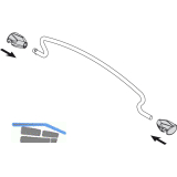 VS SUB Side Einteilung Saphir KB 150 mm Silber