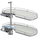 VS Cornerstone Maxx Eckauszug Premea EH 650/KB 1000/FB 600 mm rechts Silber