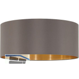 EGLO Schirm Pasteri Pro � 530 mm Textil capuccino/gold
