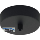 EGLO Deckenbaldachin Tacito rund schwarz