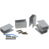 SIRO Montageklammer zu LED-Band SL-Flexline Aluminium Set zu 10 Stk.