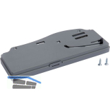 NINKA Trigon Selbsteinzug mit D�mpfung rechts Dunkelgrau