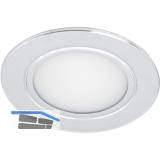 SIRO Einbauleuchte SL-Mono Spot 3000K warmwei�, verchromt gl�nzend