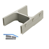 NINKA Rahmen-Set Banio Kunststoff Grau