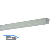 L&S Leuchte Lugano Touch, 3,9W, neutralwei�, 450mm, eloxiert