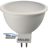 MCLED LED-Leuchtmittel GU5,3 4,6 W warmwei� 12 V