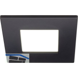 DOMUS LINE Einbauleuchte Quadrum Plus D-MOTION, schwarz matt