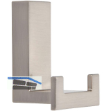 Mantelhaken Tome Breite 43 mm, H�he 52 mm, ZN vernickelt feingeschliffen