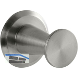 Mantelhaken Medellot Platte � 30, Tiefe 33, Aluminium vernickelt gl�nzend