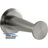 Mantelhaken Medellot Platte � 30, Tiefe 53, Aluminium vernickelt gl�nzend