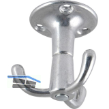 Dreifach-Drehhaken Pegasi � 51 mm, H�he 53 mm, Aluminium poliert