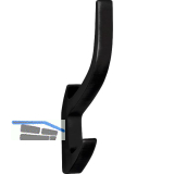 Huthaken Salina Breite 15 mm, H�he 150 mm, ZN schwarz matt