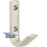 Mantelhaken Gamma Breite 18 mm, H�he 69 mm, ZN Edelstahl Effekt