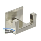 Klebehaken Amset Breite 60 mm, H�he 50 mm, vernickelt feingeschliffen