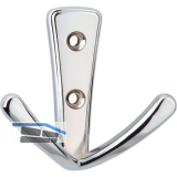 Mantelhaken Deneb Breite 76 mm, H�he 71 mm, ZN verchromt poliert