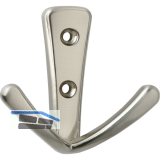 Mantelhaken Deneb Breite 76 mm, H�he 71 mm, ZN Edelstahl Effekt