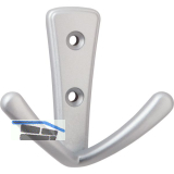 Mantelhaken Deneb Breite 76 mm, H�he 71 mm, ZN alufarbig