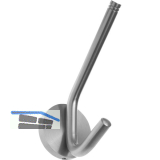 Huthaken Jaina Rosette � 58 mm, H�he 145 mm, Edelstahl geb�rstet