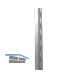 Ladenbausystem Single Profil 1500 mm Aluminium natur eloxiert