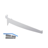 Ladenbausystem Single/Twin Konsole 200 mm chrom